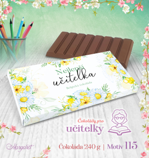 Belgická čokoláda 240 g | Motiv 115