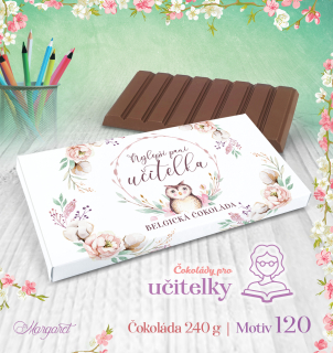 Belgická čokoláda 240 g | Motiv 120