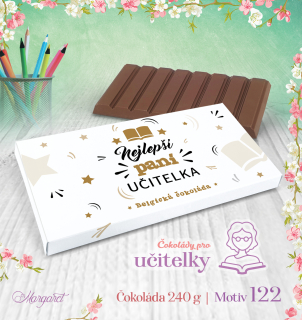 Belgická čokoláda 240 g | Motiv 122