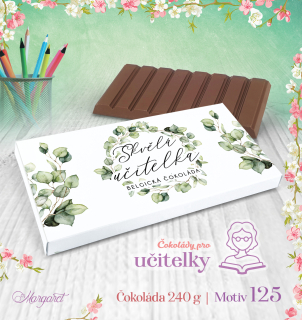 Belgická čokoláda 240 g | Motiv 125