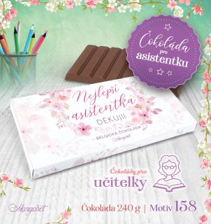 Belgická čokoláda 240 g | Motiv 158