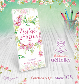 Belgická čokoláda 50 g | Motiv 108