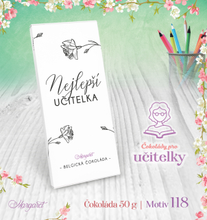 Belgická čokoláda 50 g | Motiv 118