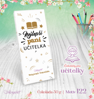 Belgická čokoláda 50 g | Motiv 122