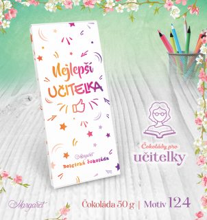 Belgická čokoláda 50 g | Motiv 124