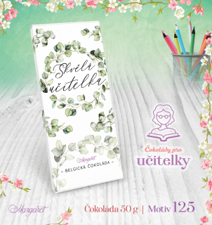 Belgická čokoláda 50 g | Motiv 125