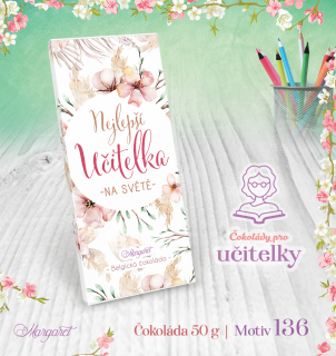 Belgická čokoláda 50 g | Motiv 136
