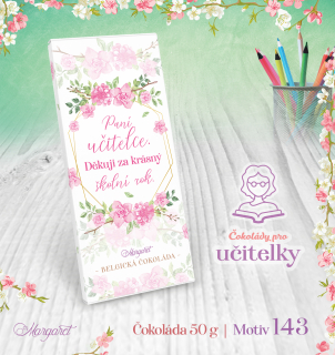 Belgická čokoláda 50 g | Motiv 143