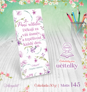 Belgická čokoláda 50 g | Motiv 145