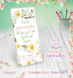 Belgická čokoláda 50 g | Motiv 148