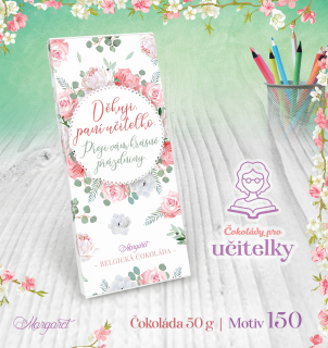 Belgická čokoláda 50 g | Motiv 150