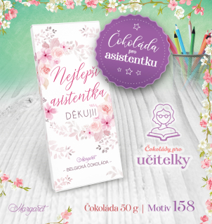 Belgická čokoláda 50 g | Motiv 158