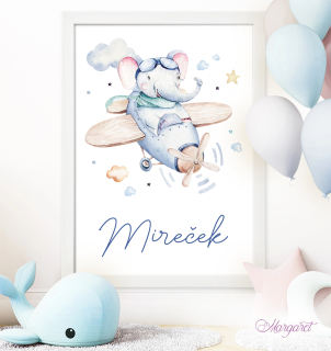 Plakátek se jménem (motiv 16)