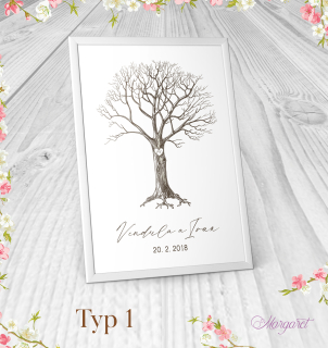 Svatební strom | Typ 1