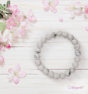 Minerální náramek – Howlit