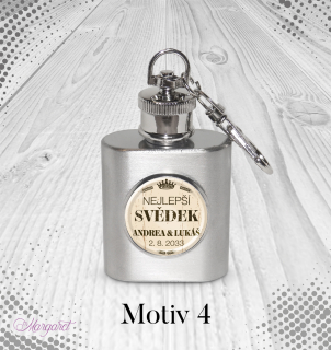 Mini placatka Nejlepší svědek | Motiv 4