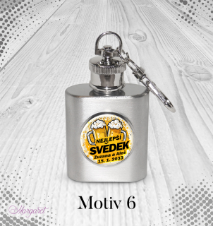 Mini placatka Nejlepší svědek | Motiv 6