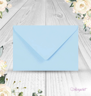 Obálka C6 Světle modrá 120g