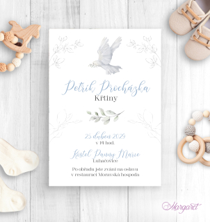 Pozvánka | Křtiny motiv 1