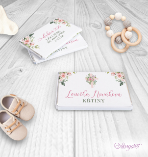 Čokoládka 10 g | Křtiny motiv 4