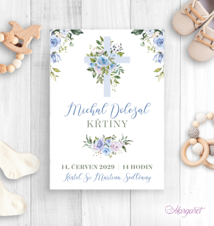 Pozvánka | Křtiny motiv 4