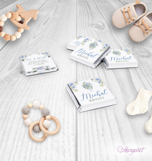 Miničokoládka 5 g | Křtiny motiv 4