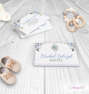 Čokoládka 10 g | Křtiny motiv 4