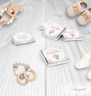 Miničokoládka 5 g | Křtiny motiv 5