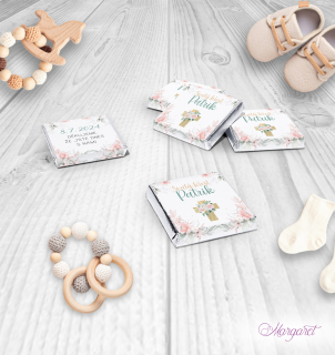 Miničokoládka 5 g | Křtiny motiv 5