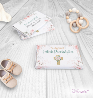 Čokoládka 10 g | Křtiny motiv 5