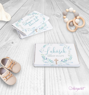 Čokoládka 10 g | Křtiny motiv 6