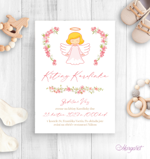 Pozvánka | Křtiny motiv 7