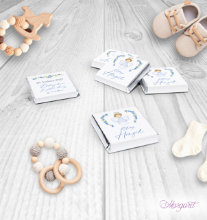 Miničokoládka 5 g | Křtiny motiv 7