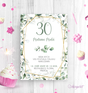 Pozvánka na oslavu | Motiv 4