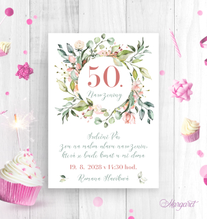 Pozvánka na oslavu | Motiv 6