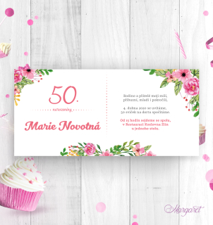 Pozvánka na oslavu | Motiv 16