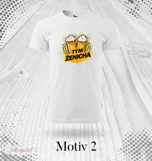 Tričko Tým ženicha | Motiv 2