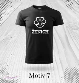 Tričko Ženich | Motiv 7