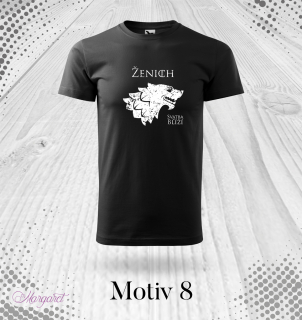 Tričko Ženich | Motiv 8