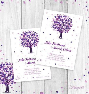 Svatební oznámení A6 | SK01