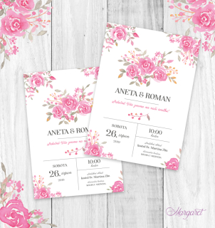 Svatební oznámení A6 | SK03