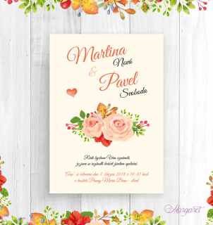 Svatební oznámení A6 | SK04