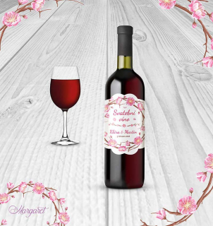 Etiketa na víno typ 1 | SK08