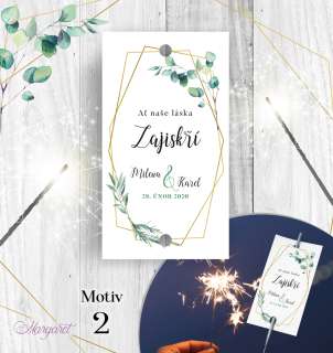 Kartička Prskavky | SK13 | Motiv 2