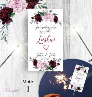 Kartička Prskavky | SK14 | Motiv 1