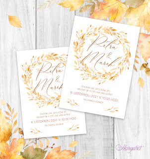 Svatební oznámení A6 | SK19