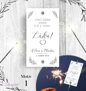 Kartička Prskavky | SK20 | Motiv 1