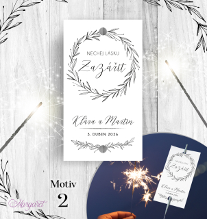 Kartička Prskavky | SK20 | Motiv 2