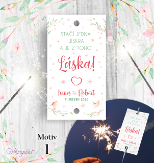 Kartička Prskavky | SK27 | Motiv 1