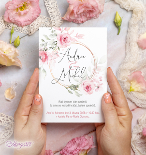 Svatební oznámení A6 | SK28